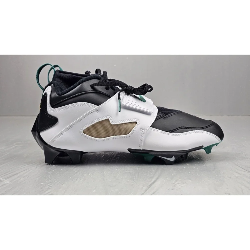 Nike‎ Air Diamond Turf 93 TD 12 Mens Black White Deion Sanders Football Cleats